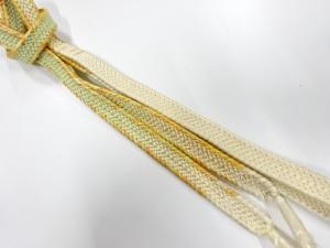 未使用品　正絹　手組帯締め